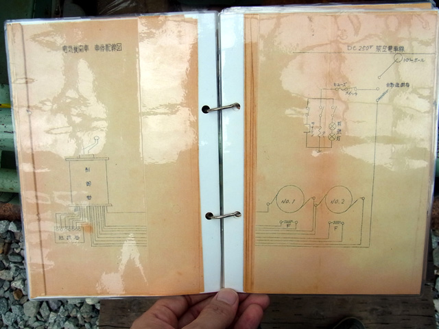 放置されていた説明書