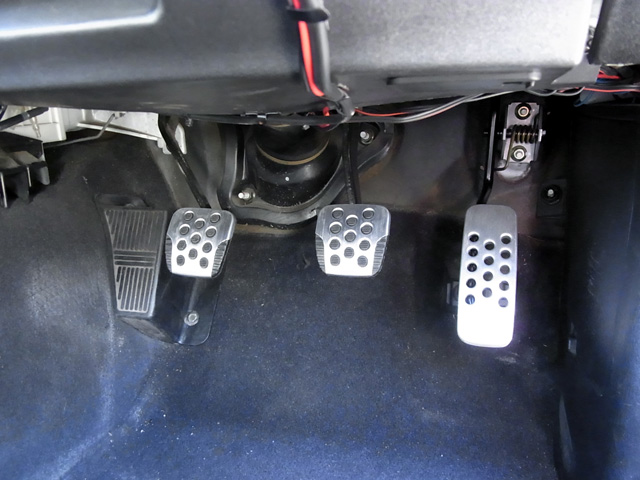 アルミABCペダル化