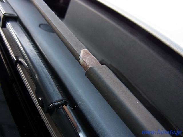 ワイパーアームのサビ