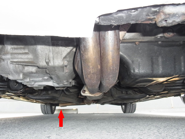 他車のサブサイレンサーの場合をチェック