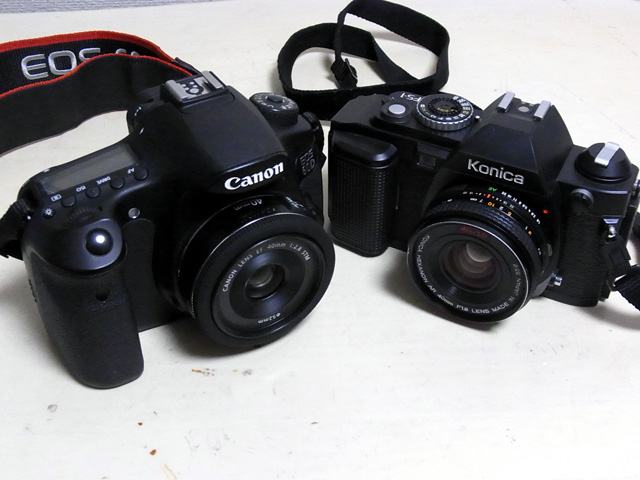 パンケーキレンズたち