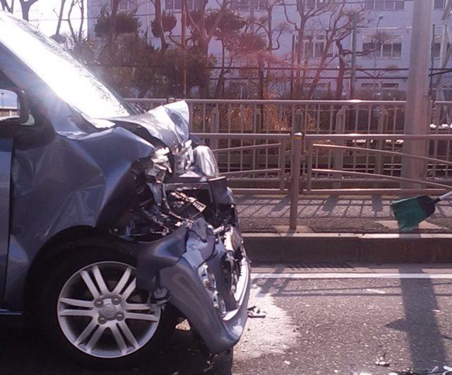 フルフラップ衝突