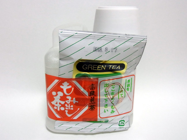 もみ出し茶表面