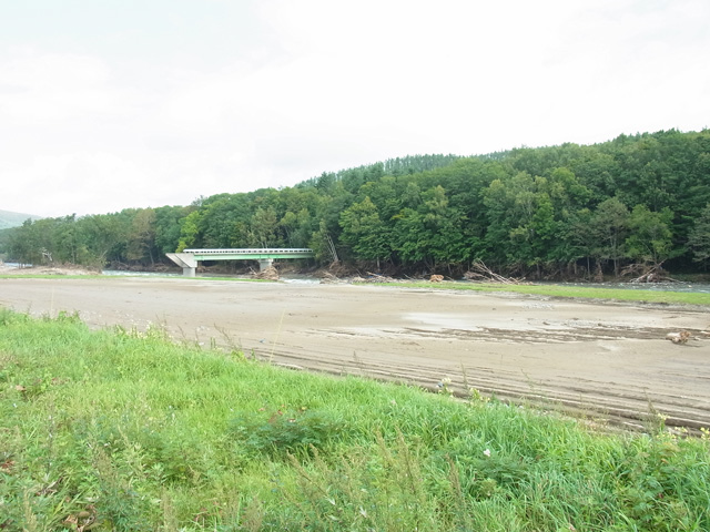 空知川の氾濫、痕跡その2