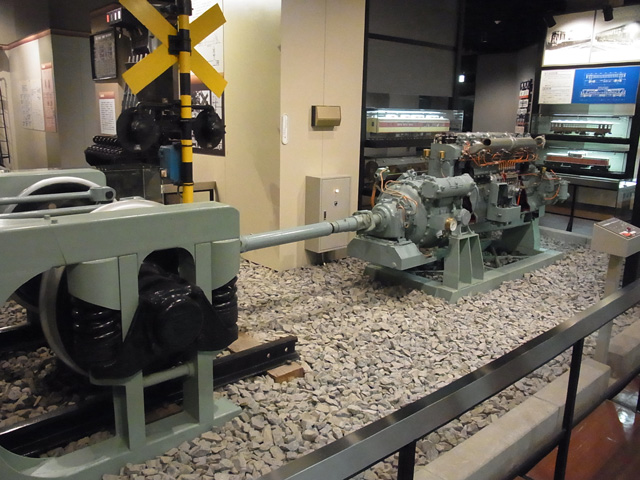 キハ22の駆動部