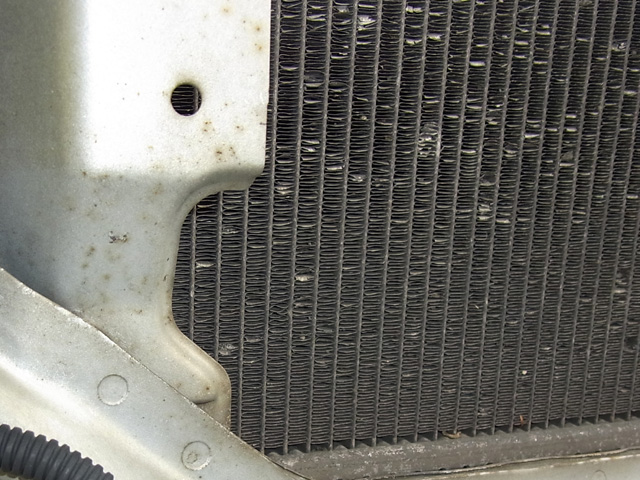 経年のラジエター