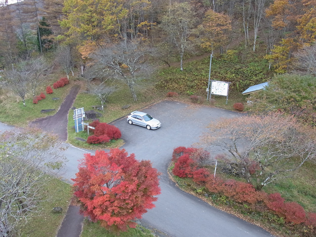 十石峠の展望台より