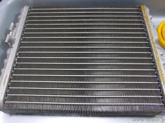 ヒーターコアの状況