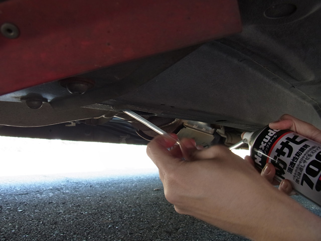 ノックスドール700注入中その2