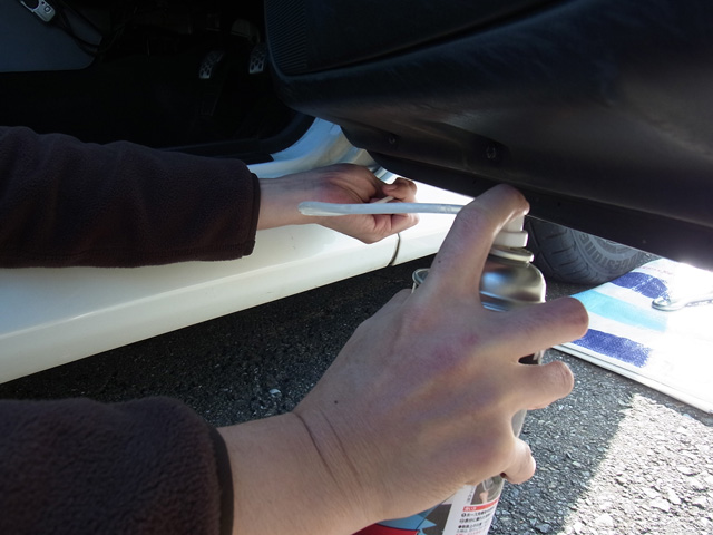 ノックスドール700注入中その3