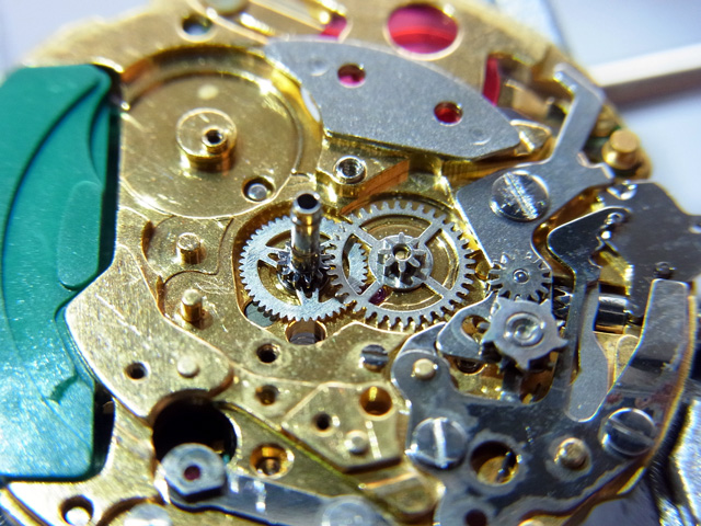 二番車と日ノ裏車を載せる