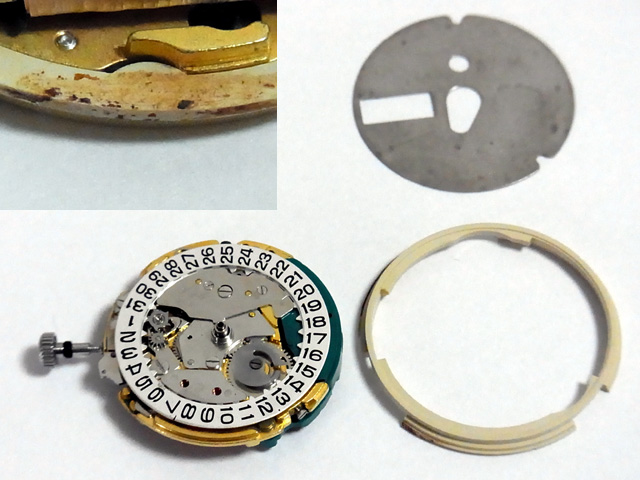 文字板の装着準備