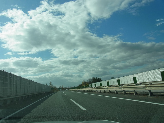 気持ちの良い秋晴れ