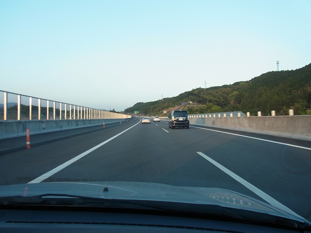 新東名で帰宅開始