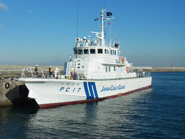 PC17 しののめも出航準備中