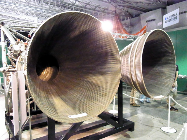 ロケットエンジンのノズル