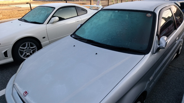 凍りついたEK9とS15