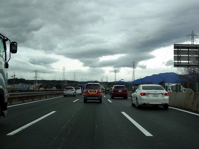 四日市JCT-亀山JCTの渋滞