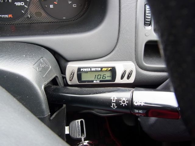 BLITZ パワーメーター SJのピークホールド機能