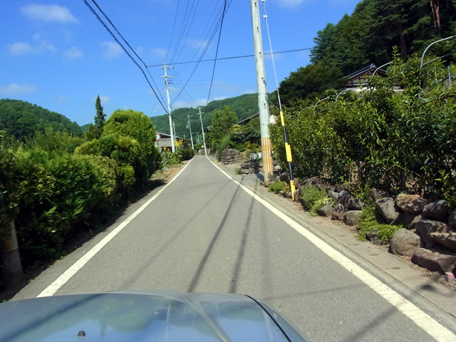 長野r121を走る