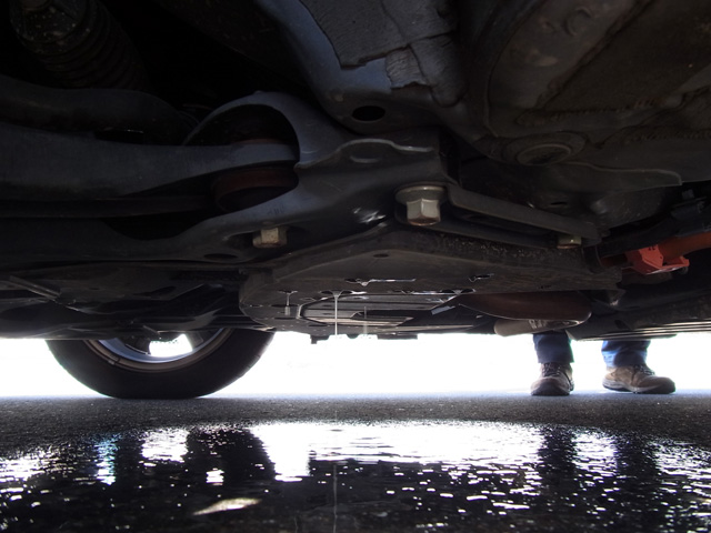 エアコン洗浄液が出てくる