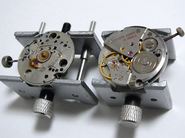 シチズンホーマーのムーブメント