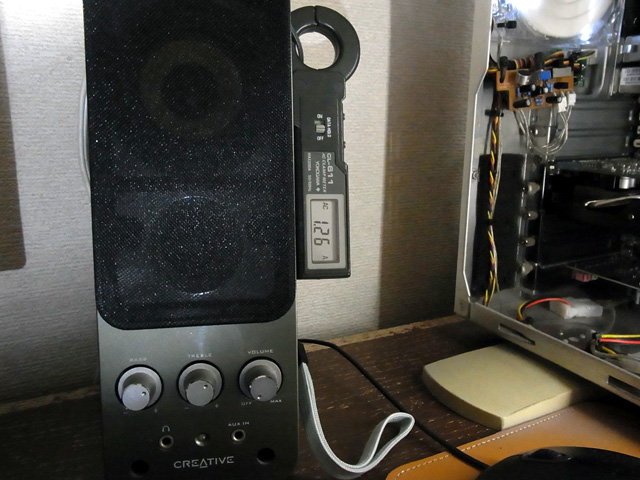 GTX560Tiでの消費電力