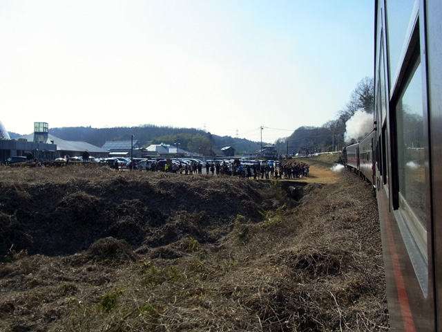 真岡鐵道の沿線風景