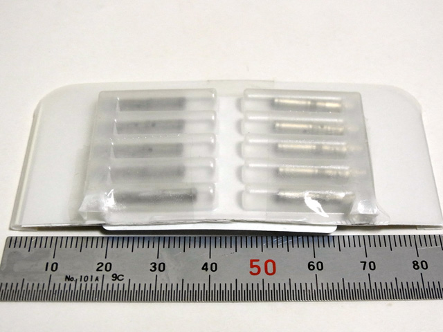 コンタクトピンのパッケージ