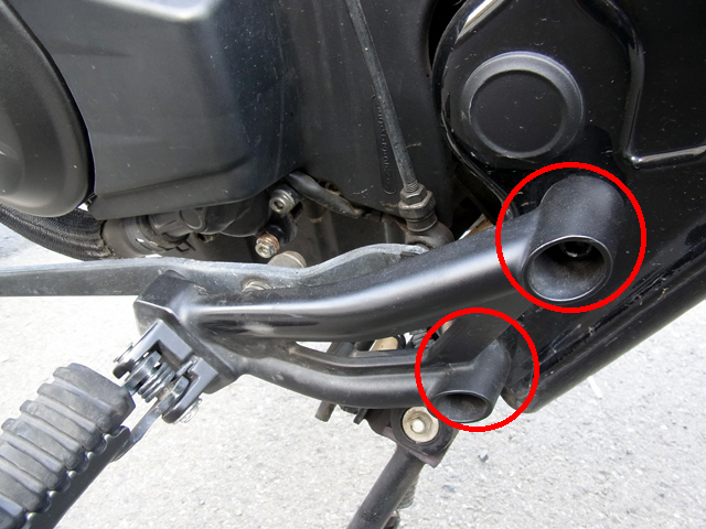 シフトペダル用フレーム