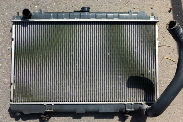 19.8万キロを使ったラジエター