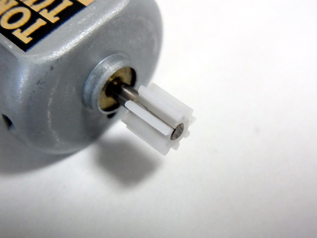 ピニオンギアの割れ