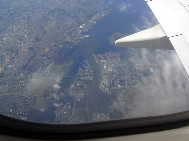 伊勢湾岸道上空