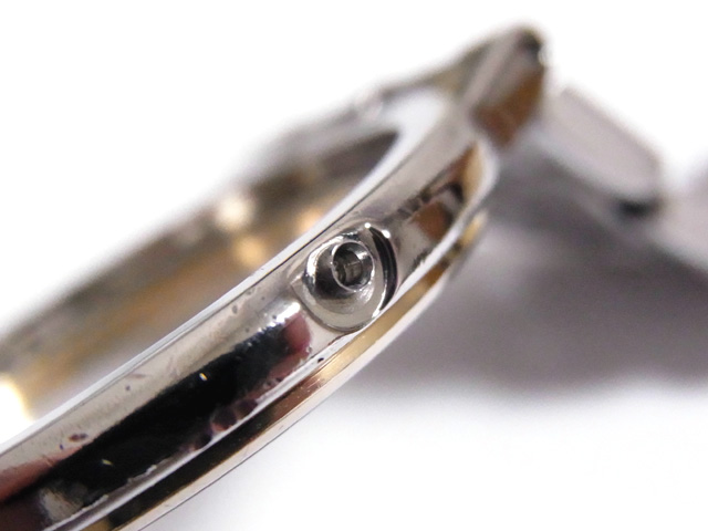 リューズパイプをクリーニング