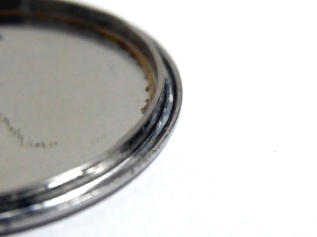 溝の変色は問題なし