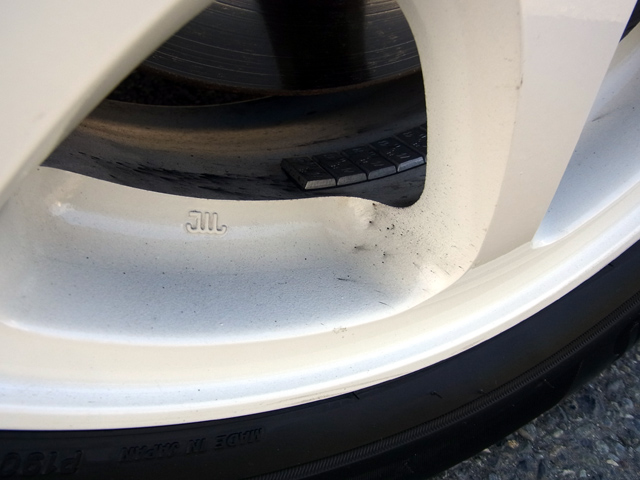 清掃前のブレーキダスト量