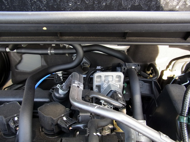 2本のバキュームホース