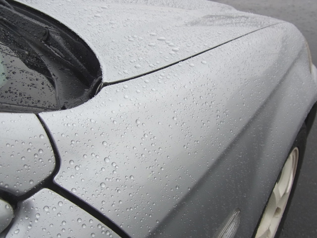 撥水は良好なのか