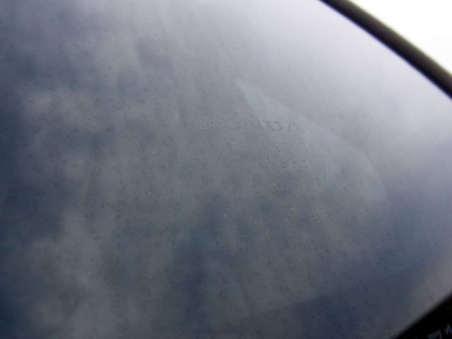 クォーターウインドウのイオンデポジット