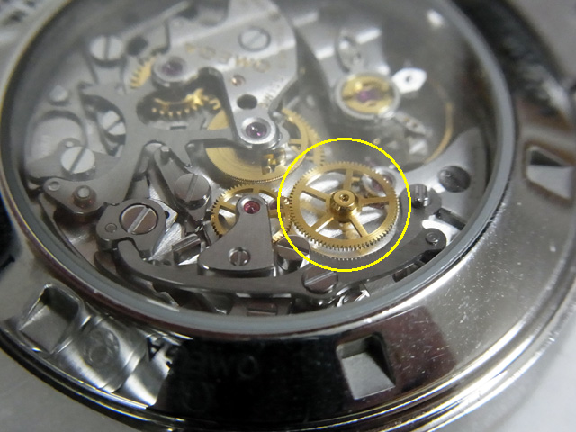 Cal.1863のドライビングホイール