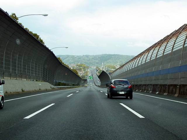 京都大阪圏通過中