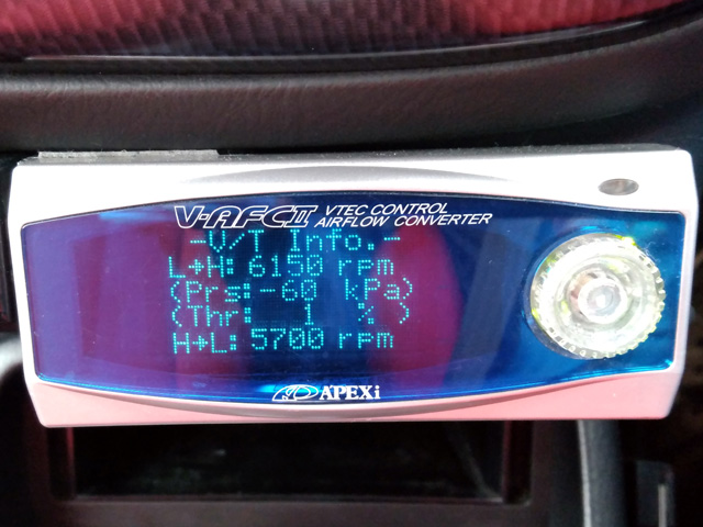 リセット後のカム切り替え回転数