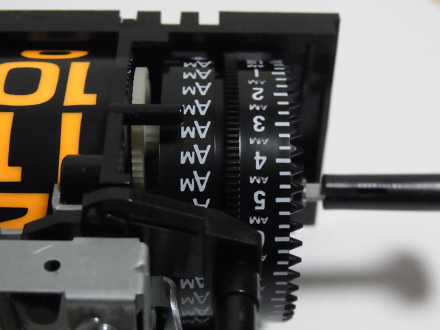 目覚まし機能動作