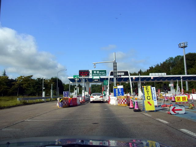 青森ICから上り線をひた走る