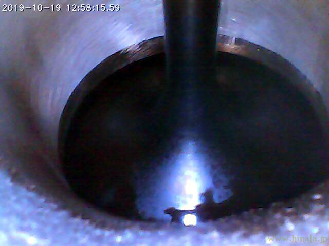 クリーンな吸気バルブ