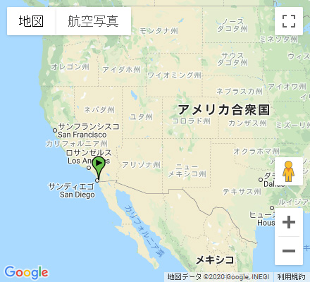 2020年07月24日はカリフォルニア州