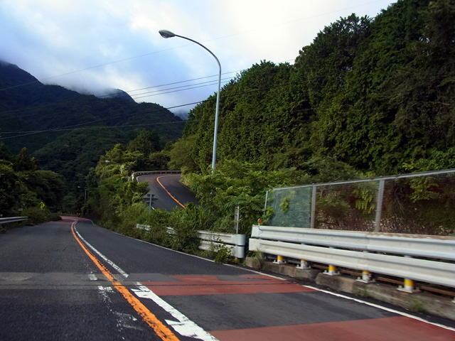 新道と旧道のクロス部分