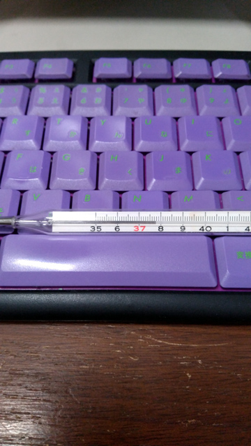 今も現役、水銀体温計