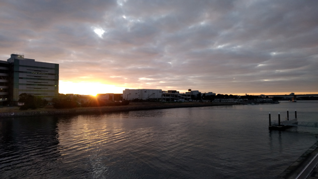 京浜運河の眺め