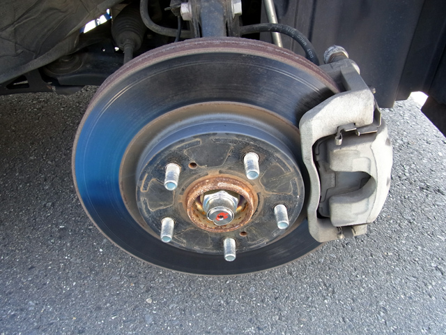 ブレーキローターリフレッシュ前